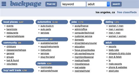 apps like backpage|yes back page log on.